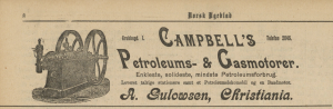 Campbells Petroleums & Gasmotorer