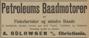 Petroleums Baadmotorer